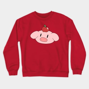 Red Apple Pig Face Crewneck Sweatshirt